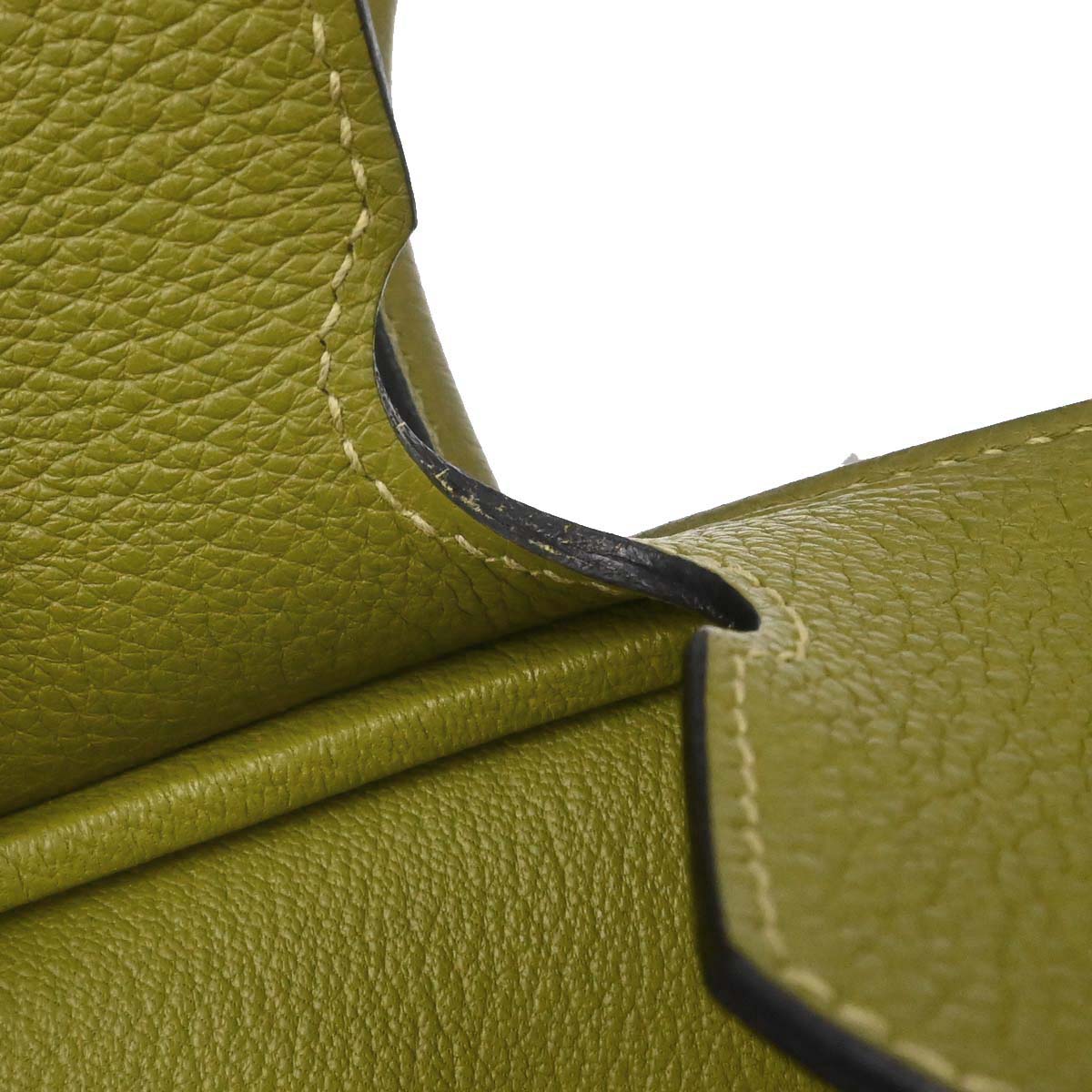 Hermes Anis Green Togo Birkin 30 Handbag