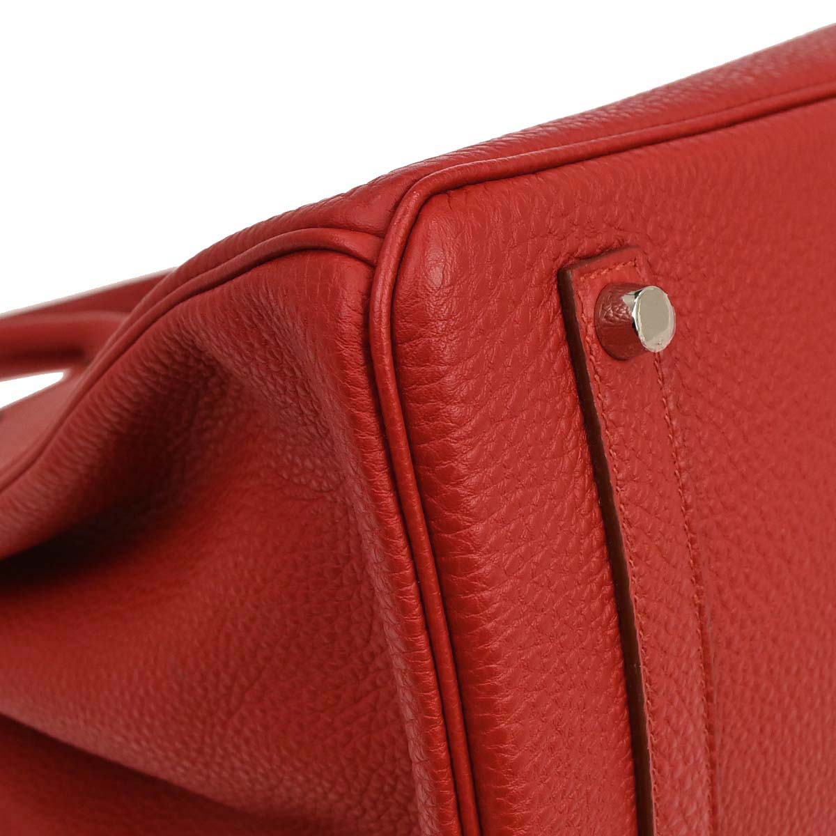 Hermes Rouge Casaque Togo Birkin 35 Handbag