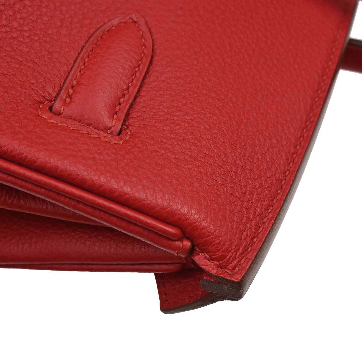 Hermes Rouge Casaque Togo Birkin 35 Handbag