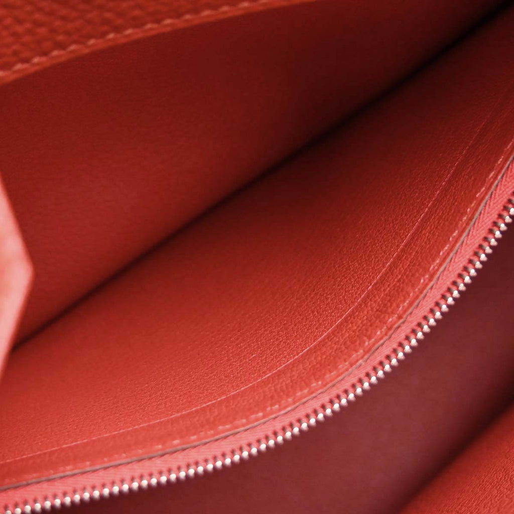 Hermes Rouge Casaque Togo Birkin 35 Handbag