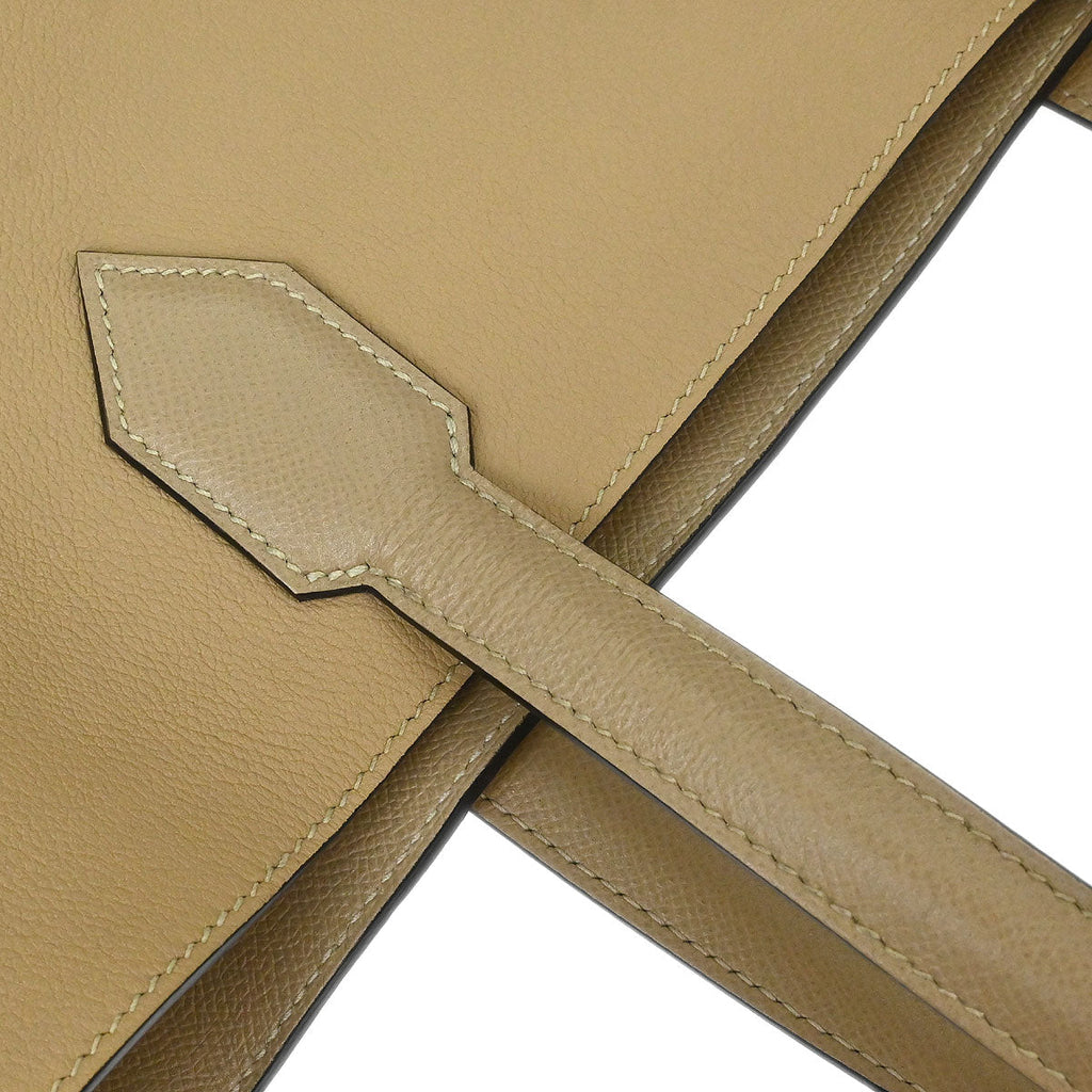 Hermes Trench Evercolor Epsom Maxibox Cabas 36 Tote Handbag