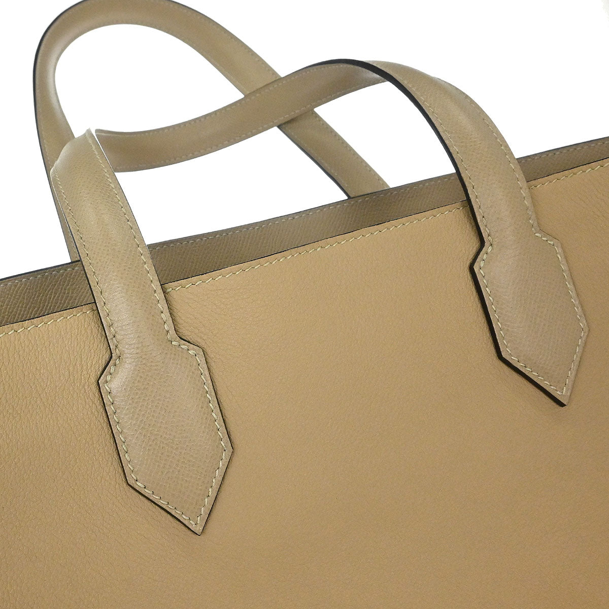 Hermes Trench Evercolor Epsom Maxibox Cabas 36 Tote Handbag