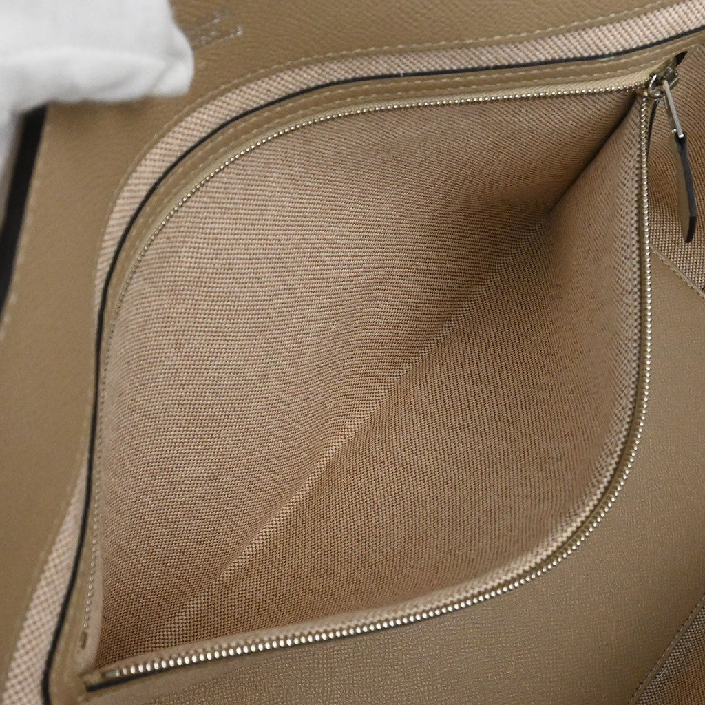 Hermes Trench Evercolor Epsom Maxibox Cabas 36 Tote Handbag