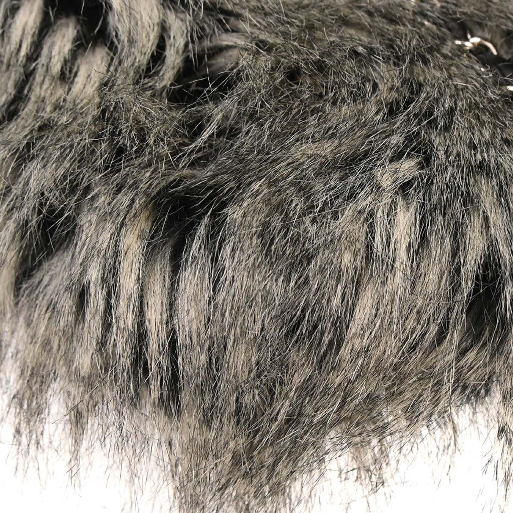 Chanel Gray Artificial Fur Arctic Fantasy Tote Handbag