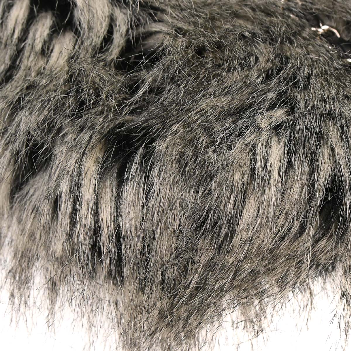 Chanel Gray Artificial Fur Arctic Fantasy Tote Handbag