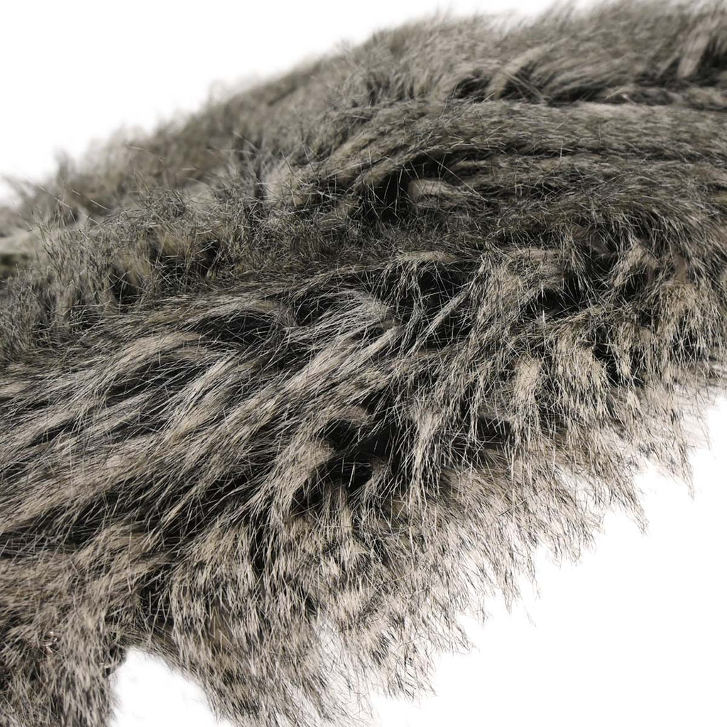 Chanel Gray Artificial Fur Arctic Fantasy Tote Handbag