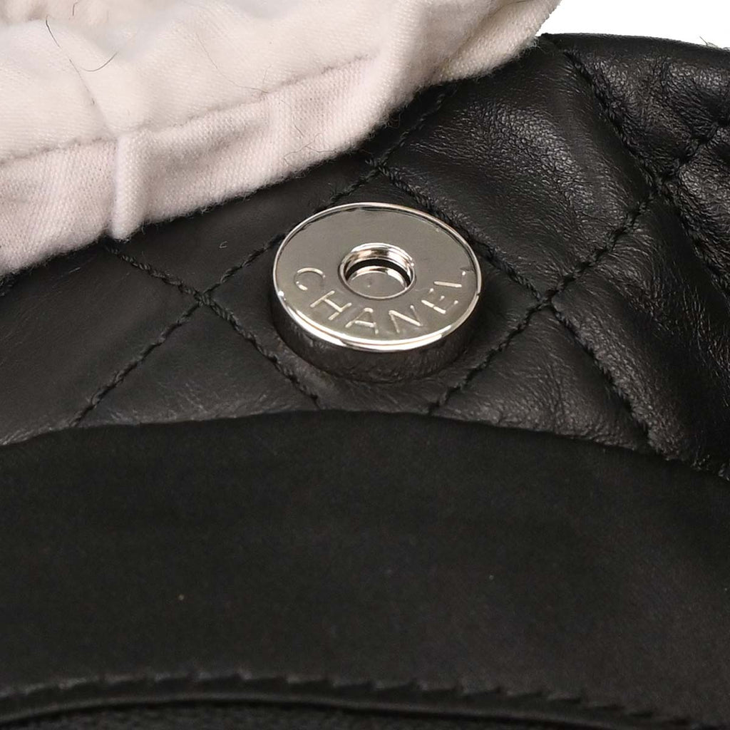 Chanel Gray Artificial Fur Arctic Fantasy Tote Handbag