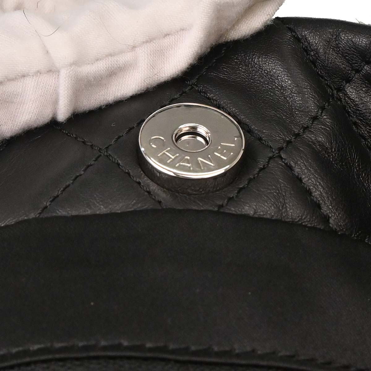 Chanel Gray Artificial Fur Arctic Fantasy Tote Handbag
