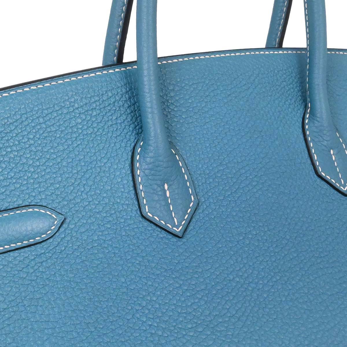 Hermes Blue Jean Togo Birkin 35 Handbag