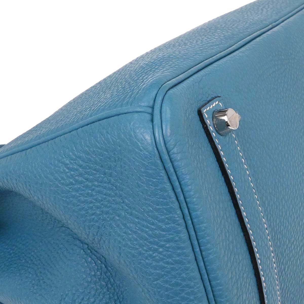 Hermes Blue Jean Togo Birkin 35 Handbag