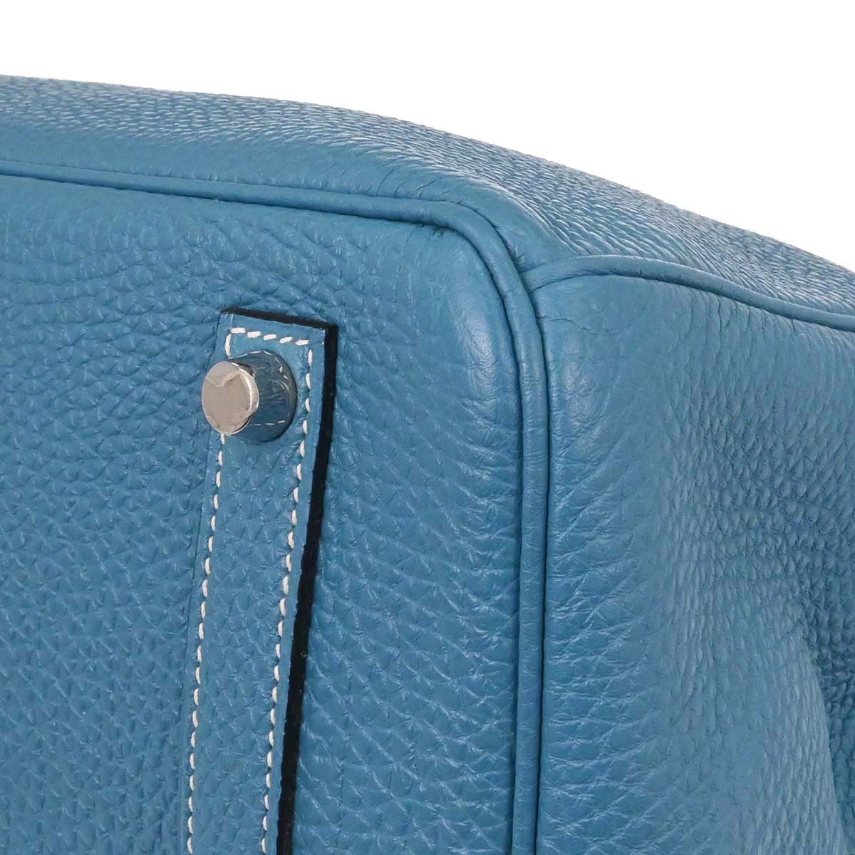 Hermes Blue Jean Togo Birkin 35 Handbag