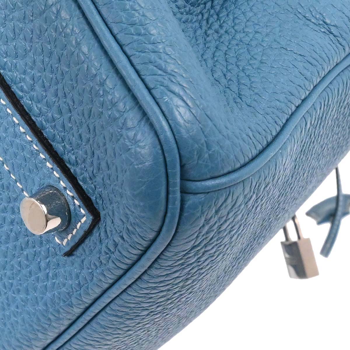 Hermes Blue Jean Togo Birkin 35 Handbag