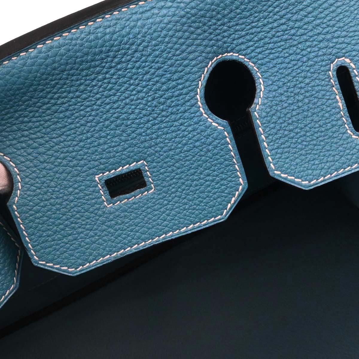 Hermes Blue Jean Togo Birkin 35 Handbag