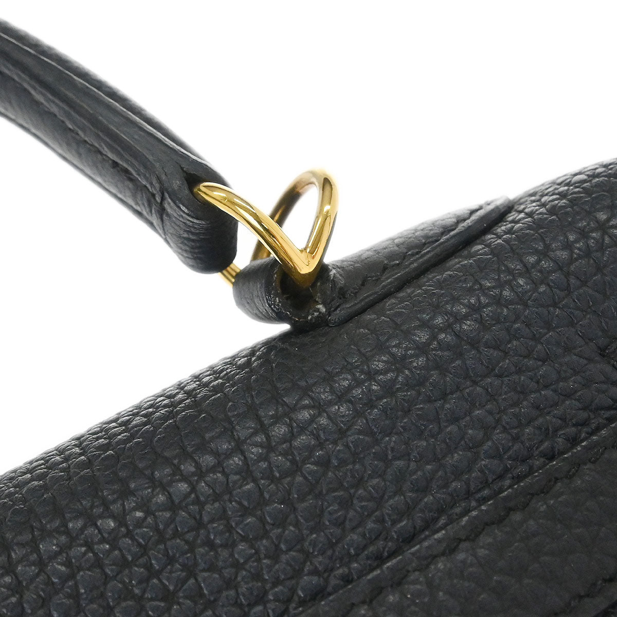 Hermes Plomb Togo Kelly 25 Retourne 2way Shoulder Handbag