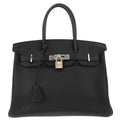 Hermes Black Togo Birkin 30 Handbag