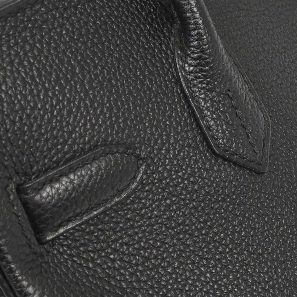 Hermes Black Togo Birkin 30 Handbag