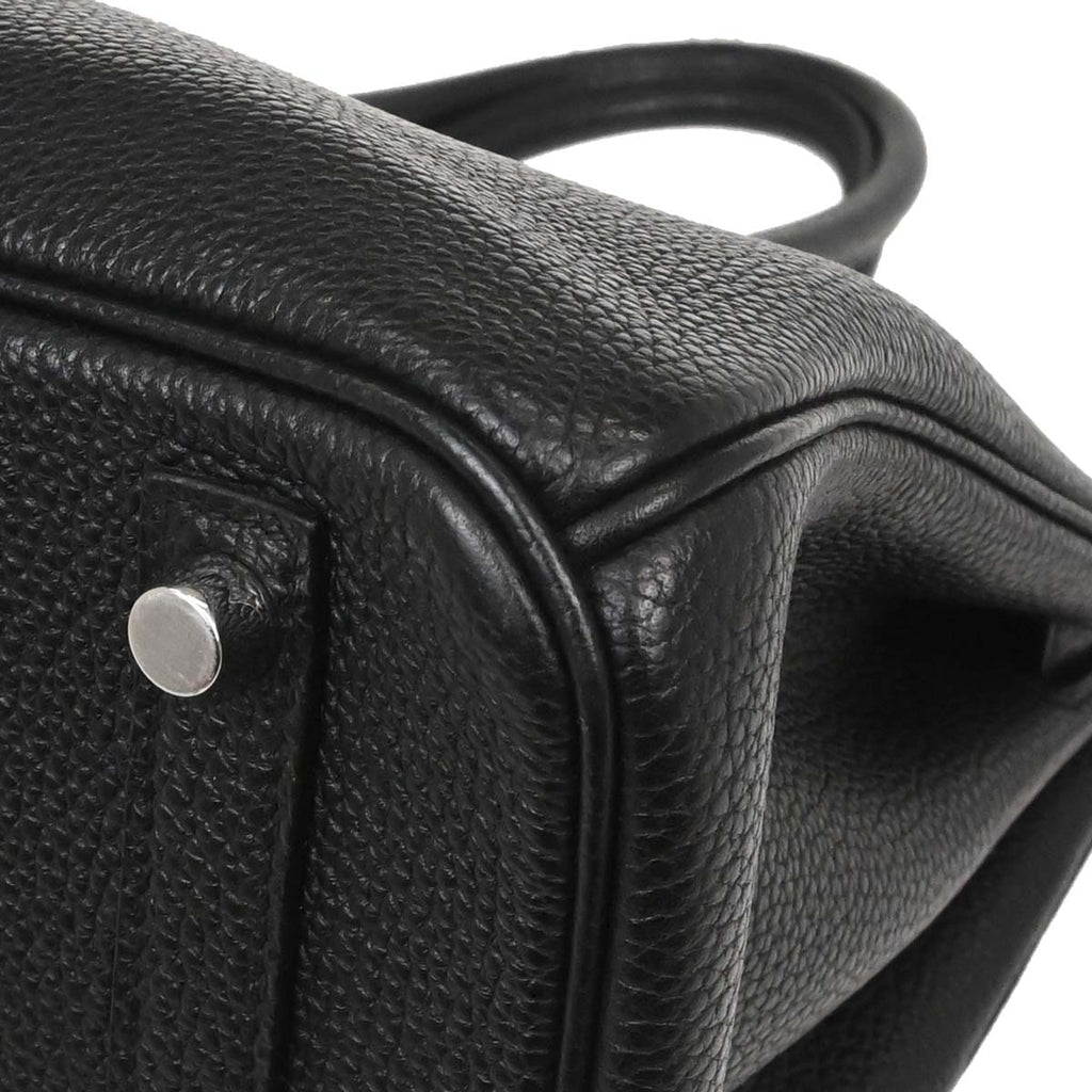 Hermes Black Togo Birkin 30 Handbag