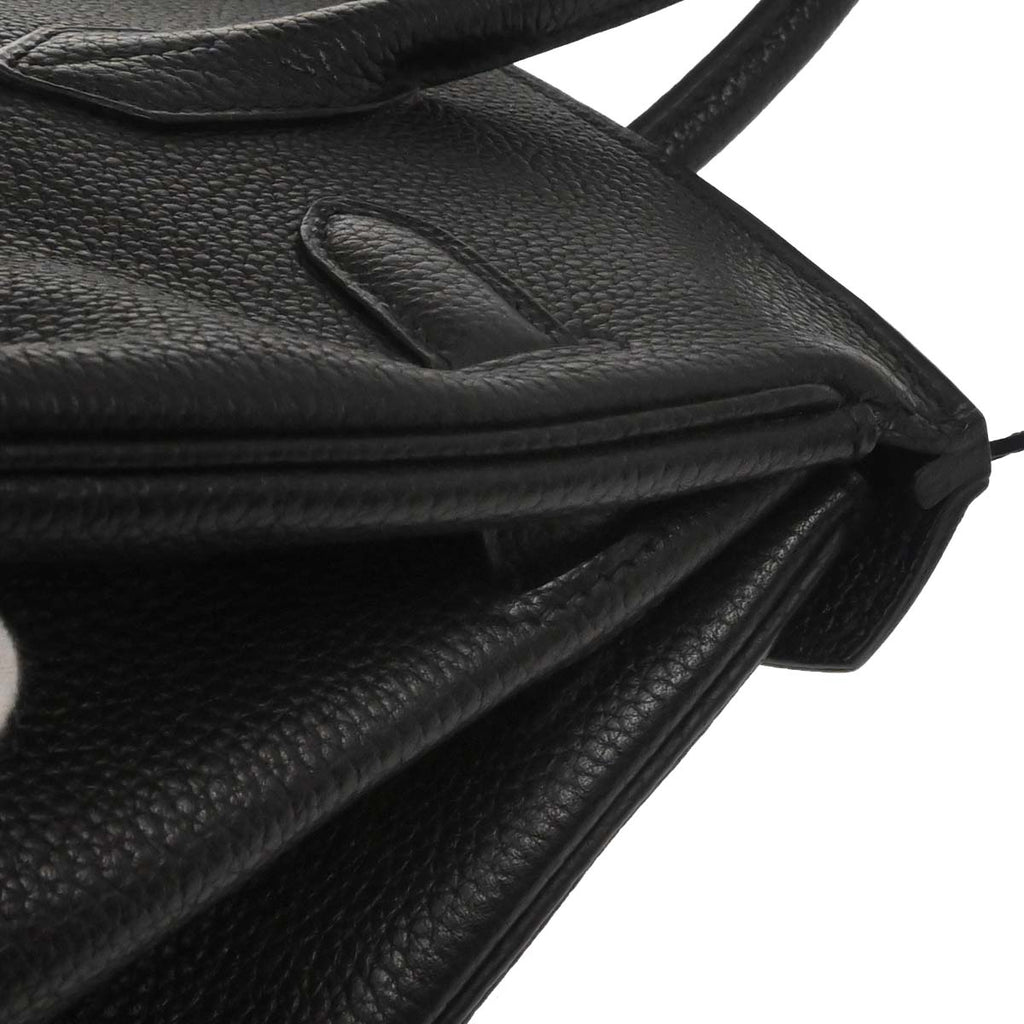 Hermes Black Togo Birkin 30 Handbag