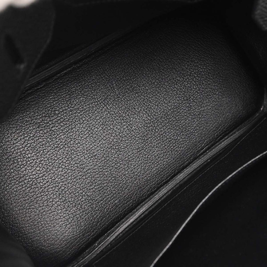 Hermes Black Togo Birkin 30 Handbag