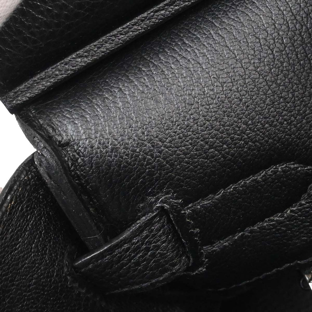 Hermes Black Togo Birkin 30 Handbag