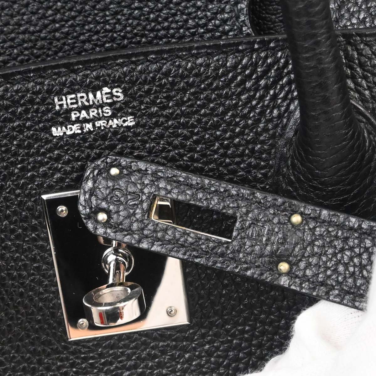Hermes Black Togo Birkin 30 Handbag
