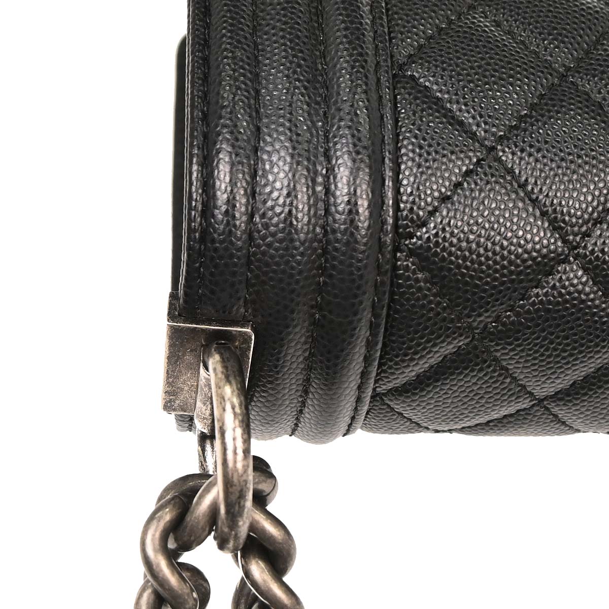 Boy Chanel 2018-2019 Black Calfskin Medium Shoulder Bag