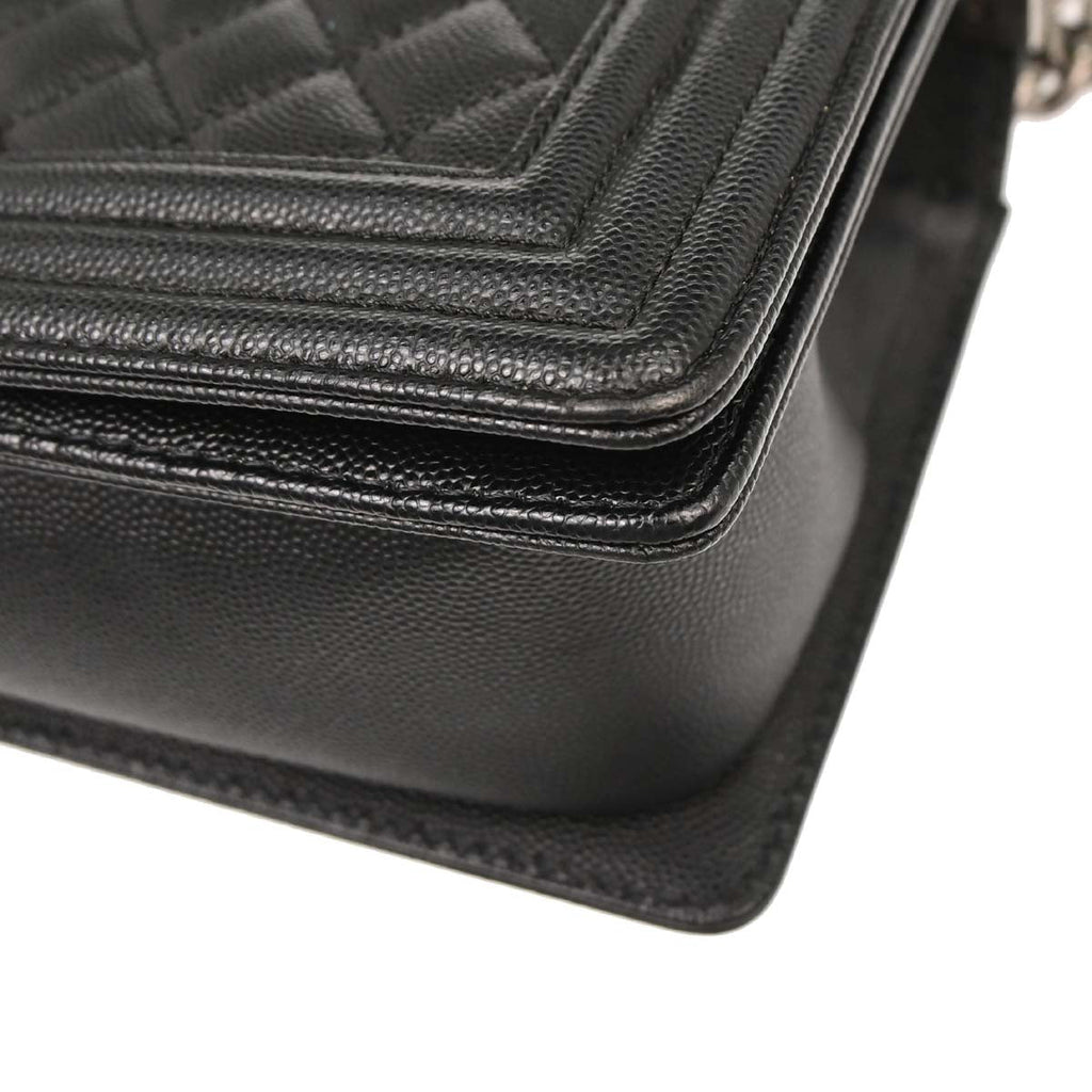 Boy Chanel 2018-2019 Black Calfskin Medium Shoulder Bag