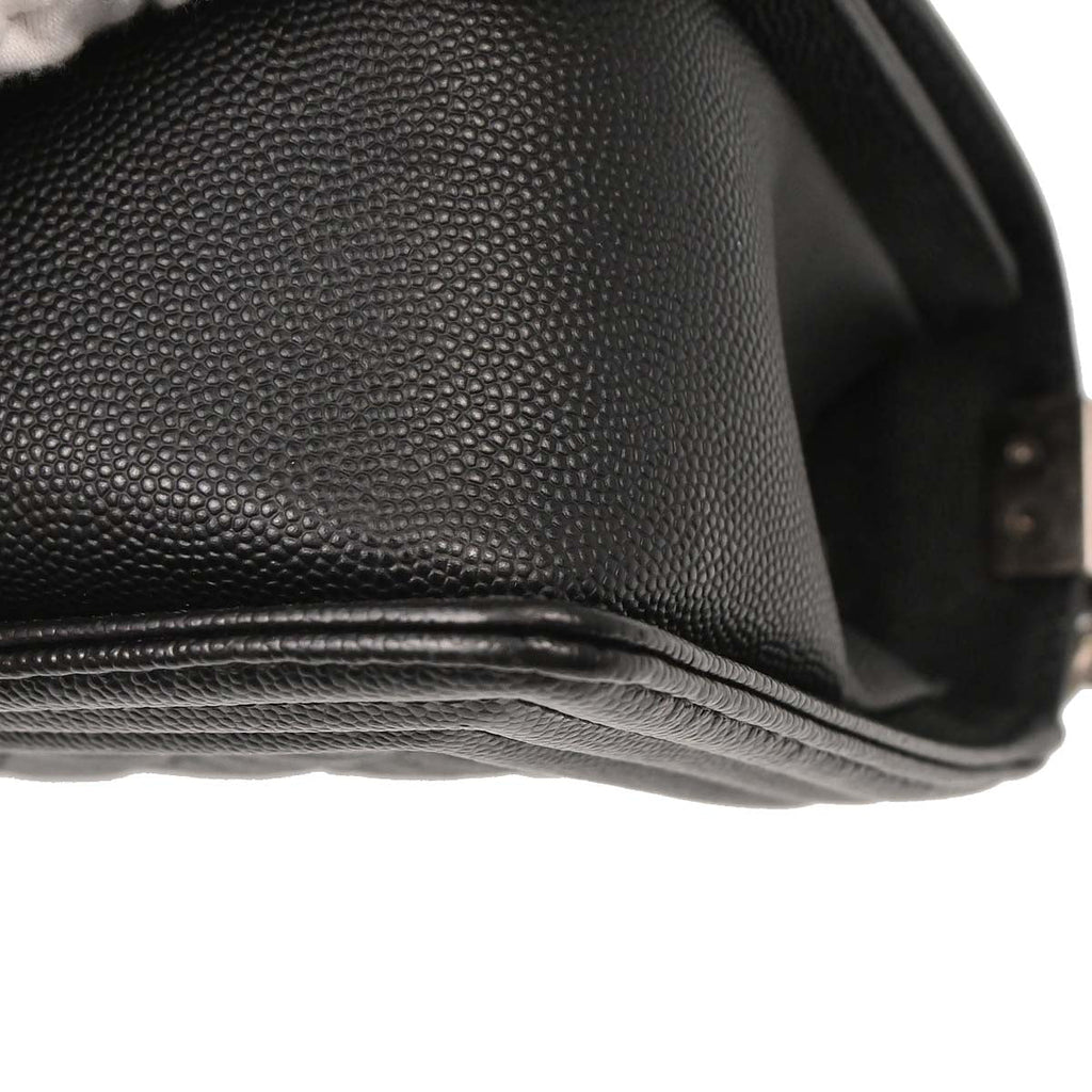 Boy Chanel 2018-2019 Black Calfskin Medium Shoulder Bag