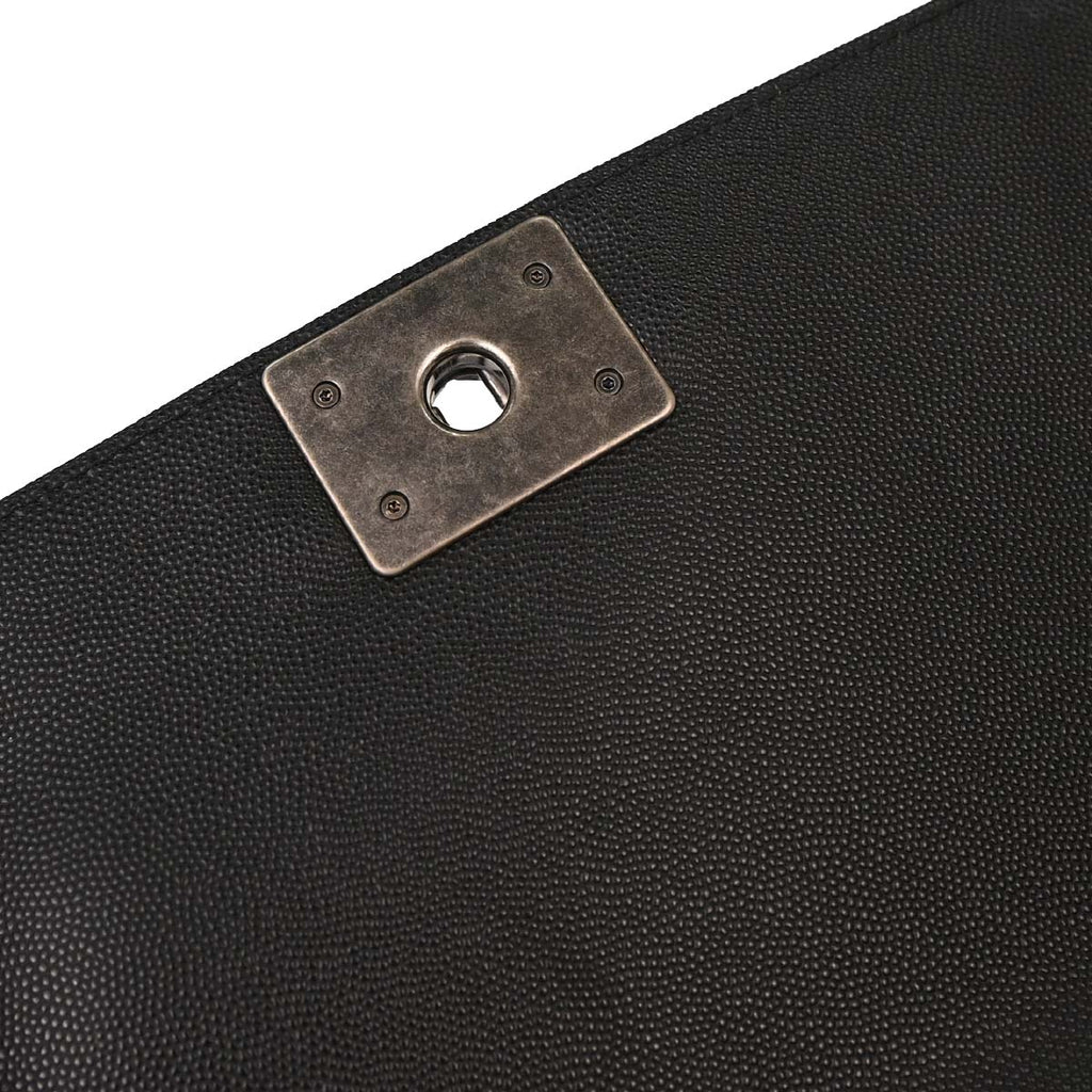 Boy Chanel 2018-2019 Black Calfskin Medium Shoulder Bag