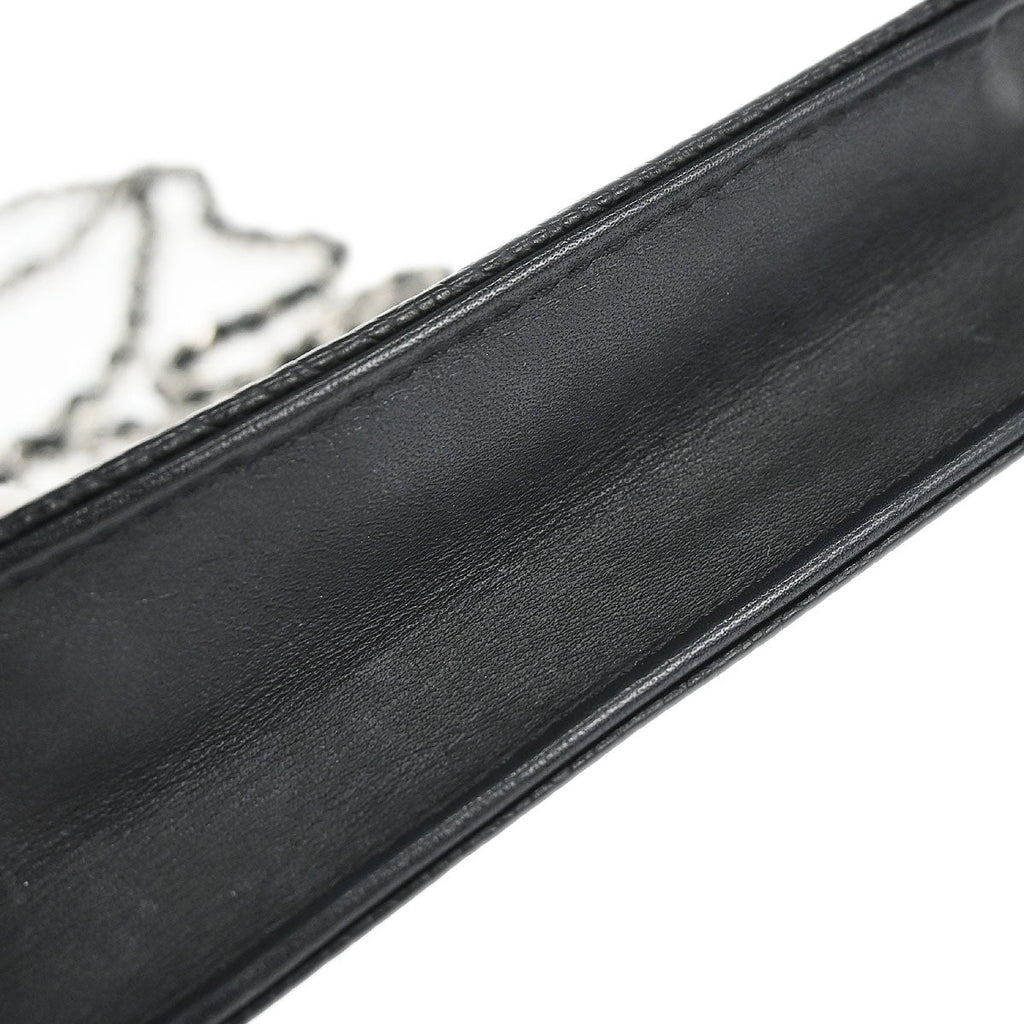 Chanel Black Caviar Skin Timeless WOC Wallet on Chain Bag