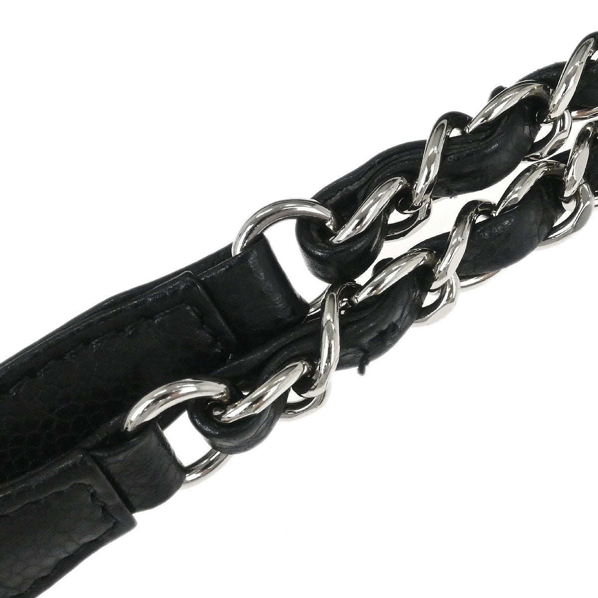 Chanel 2012 Black Caviar Timeless CC Chain Tote Bag