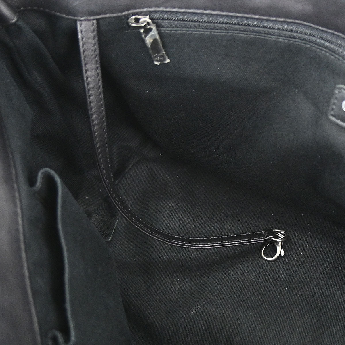 Chanel Black Calfskin Shopping In Chains 2way Shoulder Tote Bag
