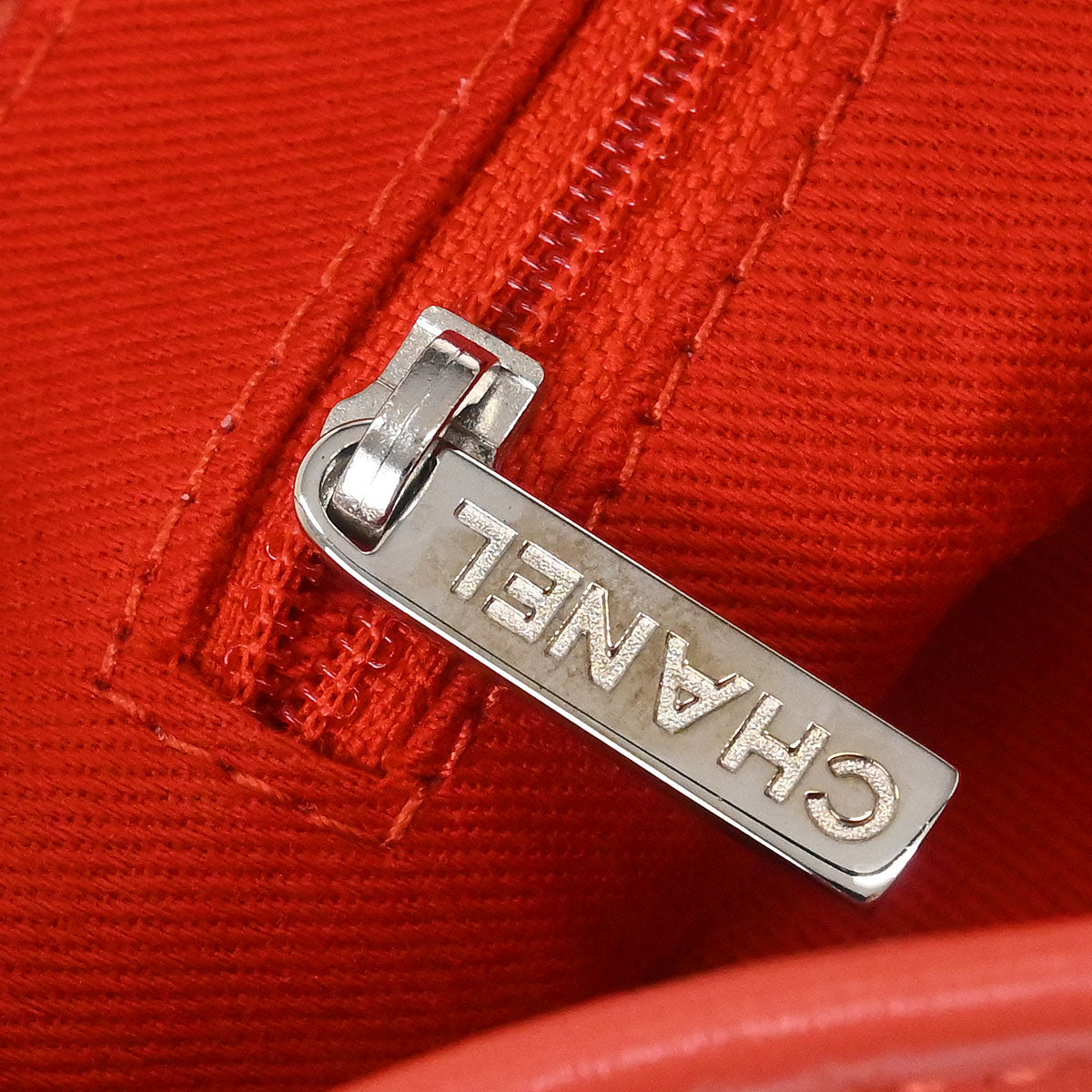 Chanel 2012-2013 Red Perforated Calfskin French Riviera Shoulder Bag