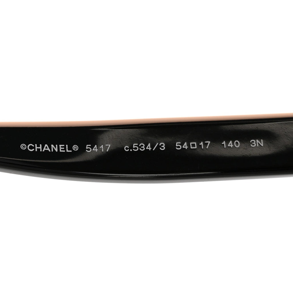 Acetate Square Sunglasses 5417-A Black