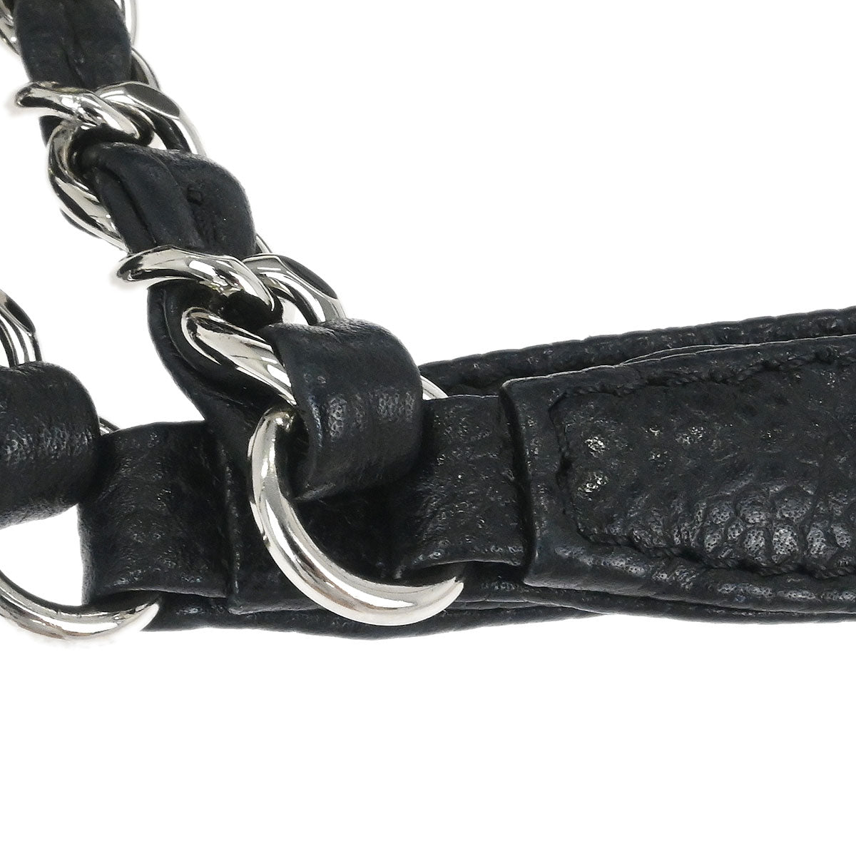 Chanel 2012 Black Caviar Timeless CC Chain Tote Bag