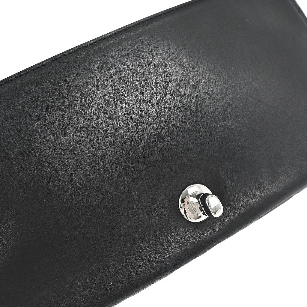 Chanel 2014-2015 Black Shearling Supermarket Comic Flap Bag