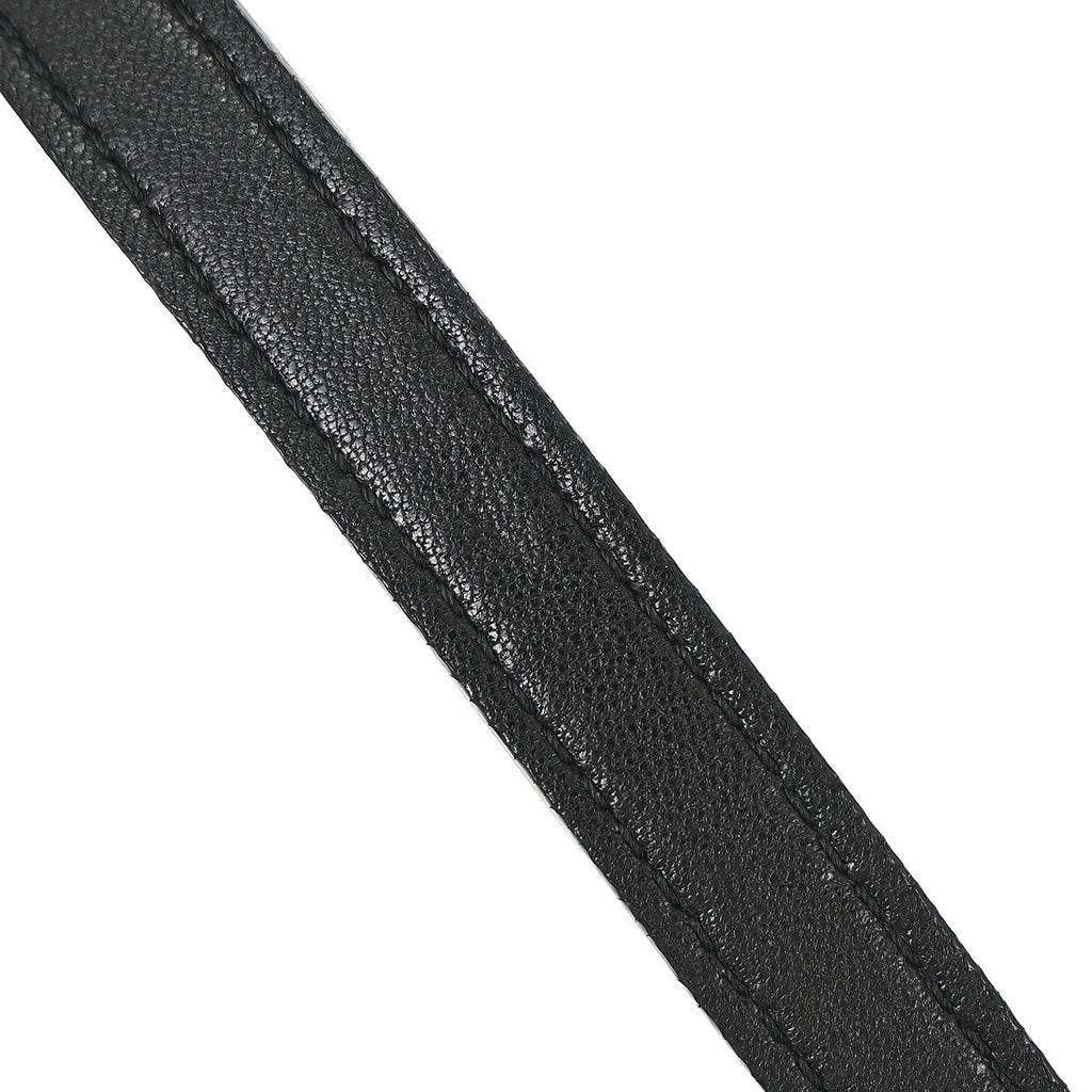 Chanel 2011 Black Lambskin Clams Pocket Accordion Flap Shoulder Bag