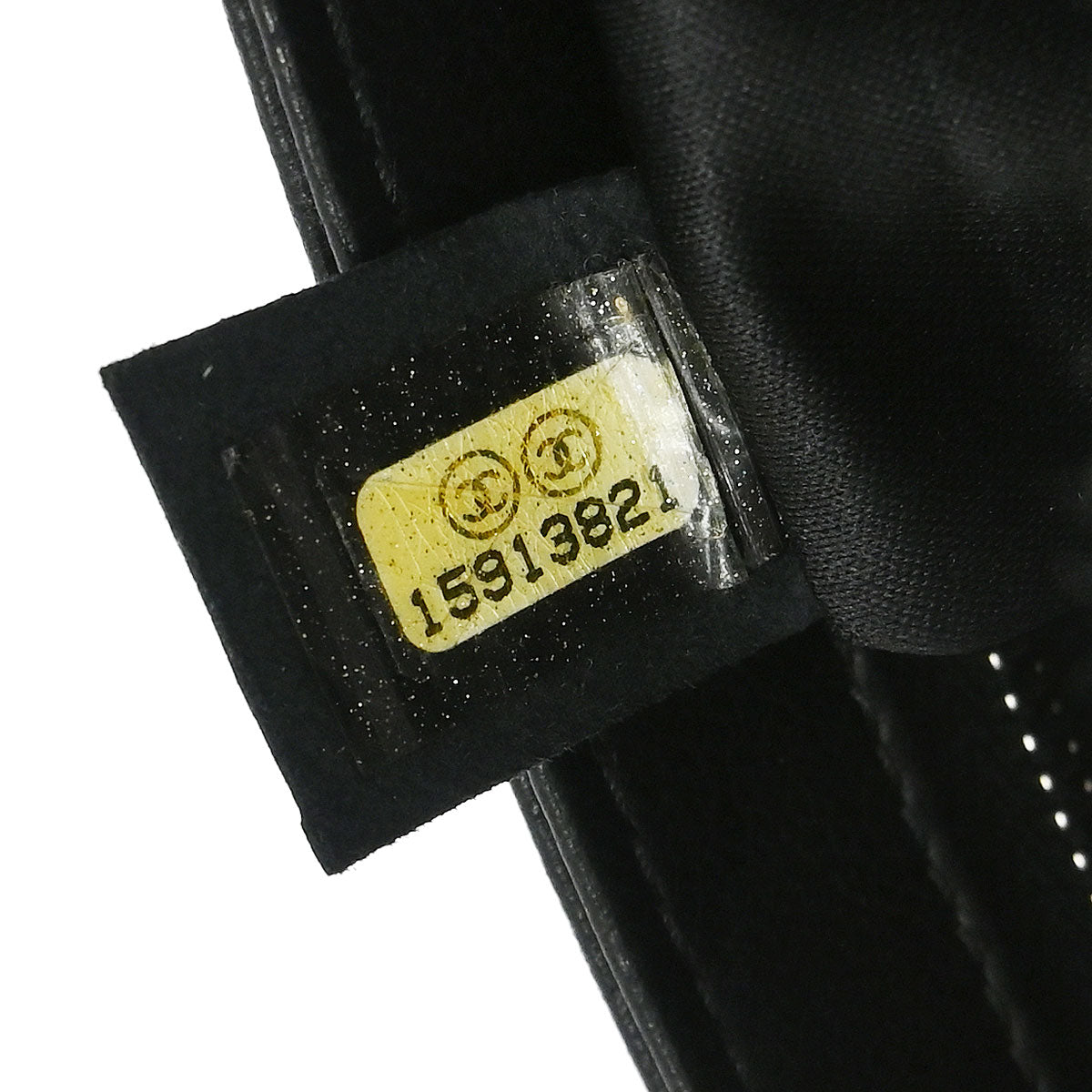 Chanel 2011 Black Lambskin Clams Pocket Accordion Flap Shoulder Bag