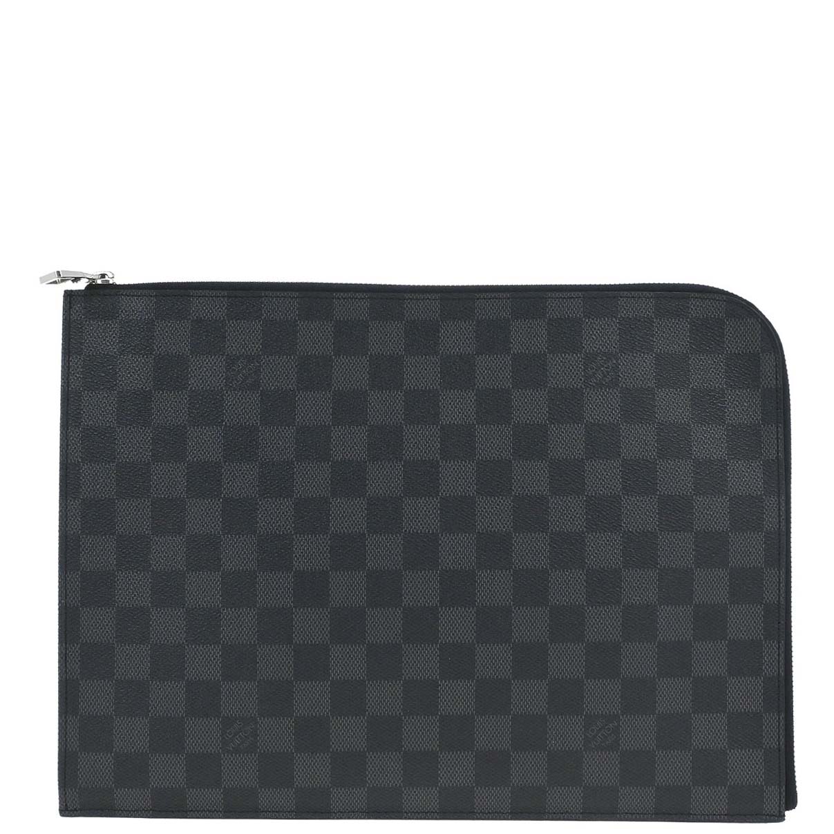 Louis Vuitton 2016 Damier Graphite Pochette Jour GM Clutch Bag N41501