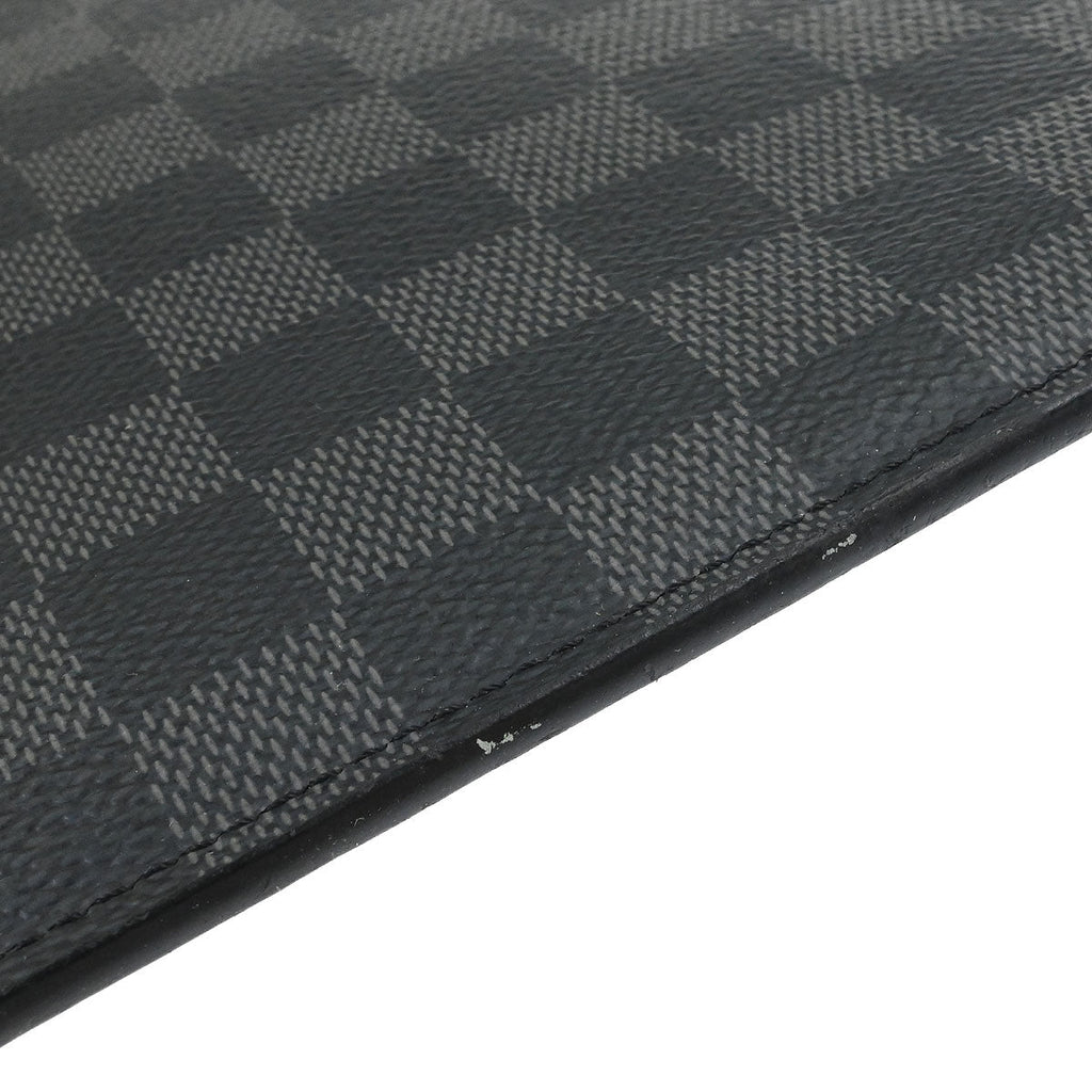 Louis Vuitton 2016 Damier Graphite Pochette Jour GM Clutch Bag N41501