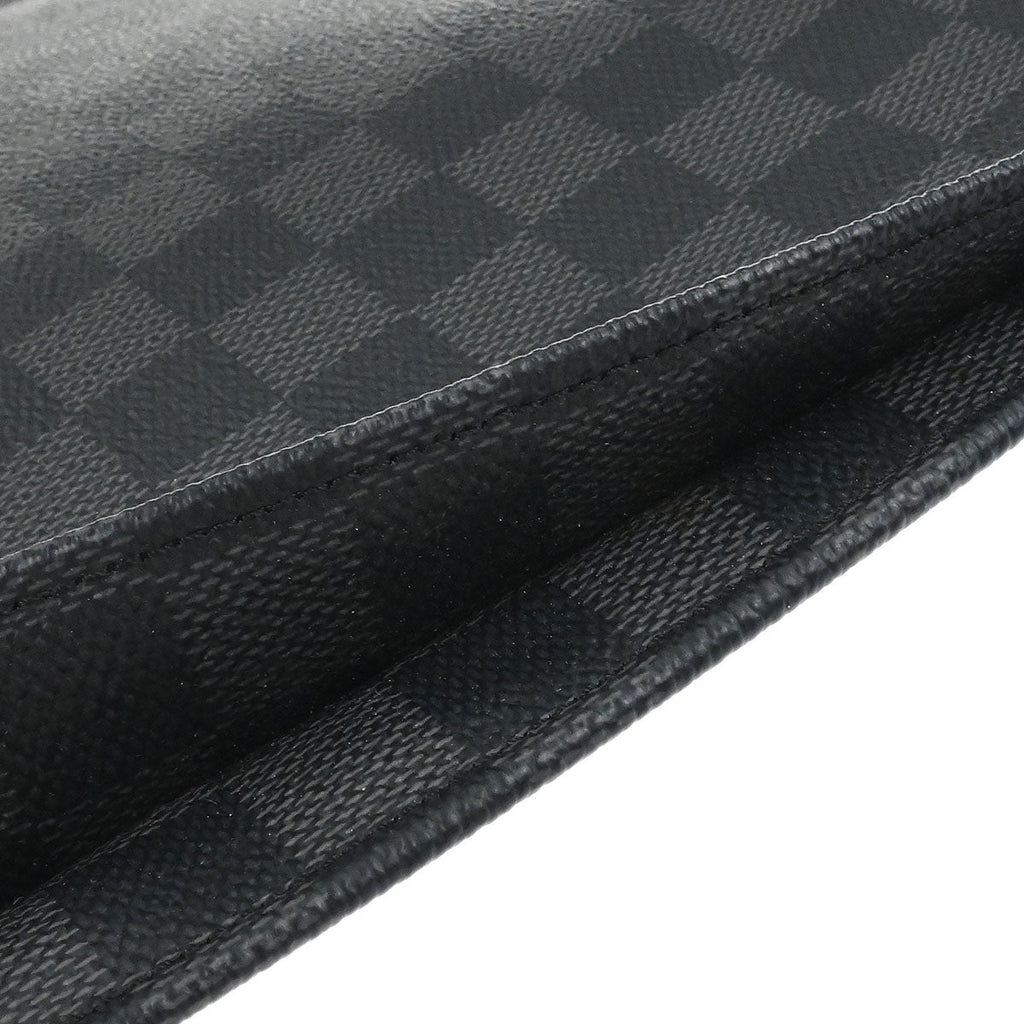 Louis Vuitton 2016 Damier Graphite Pochette Jour GM Clutch Bag N41501