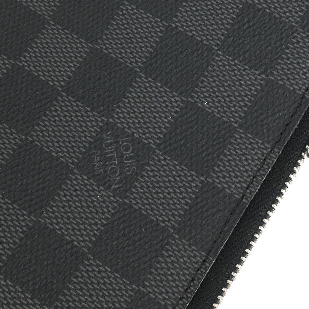 Louis Vuitton 2016 Damier Graphite Pochette Jour GM Clutch Bag N41501