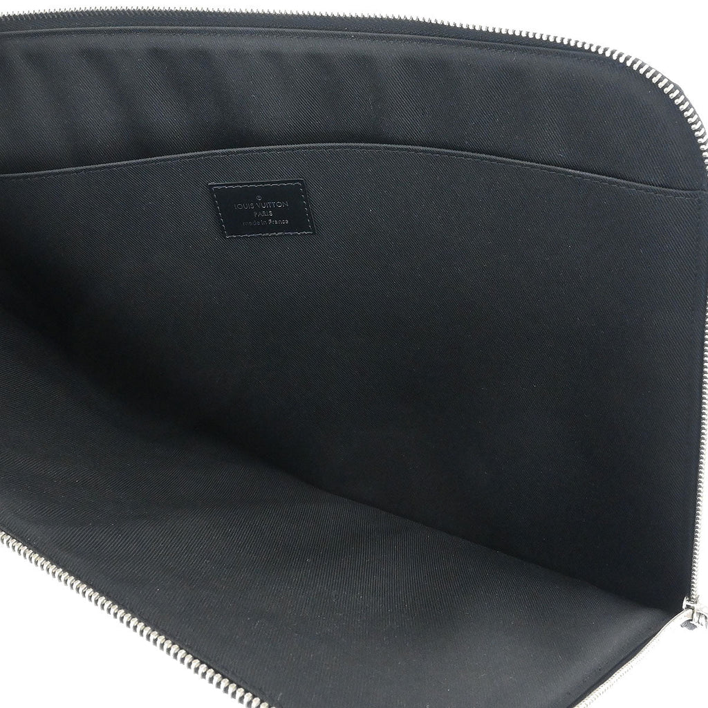 Louis Vuitton 2016 Damier Graphite Pochette Jour GM Clutch Bag N41501