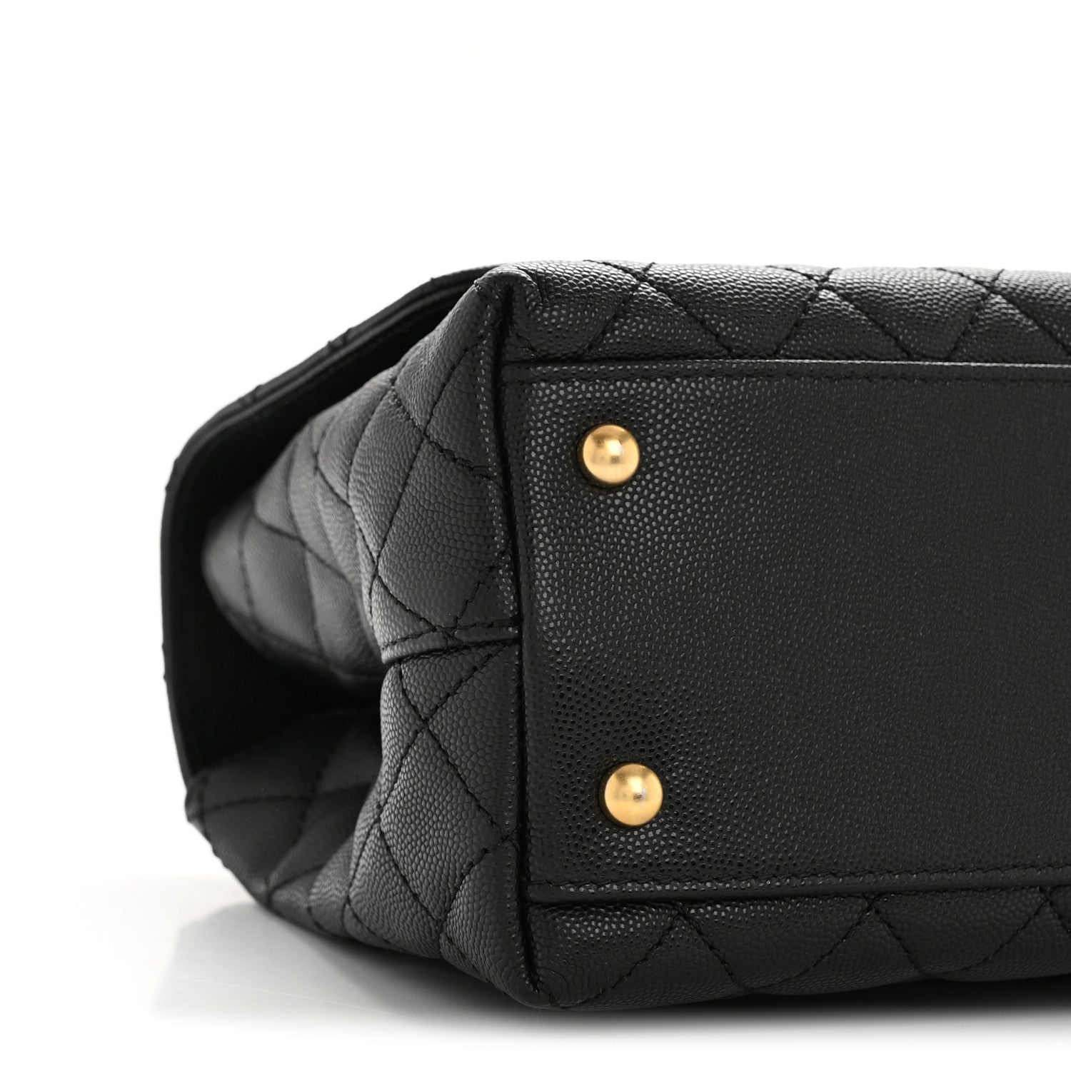 Chanel Caviar Quilted Small Coco Chain Handle Flap Black