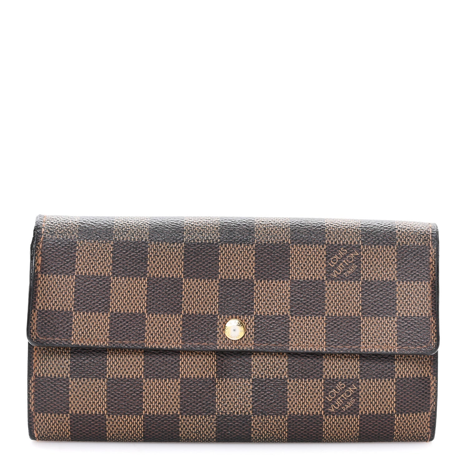 Louis Vuitton Damier Ebene Sarah Wallet