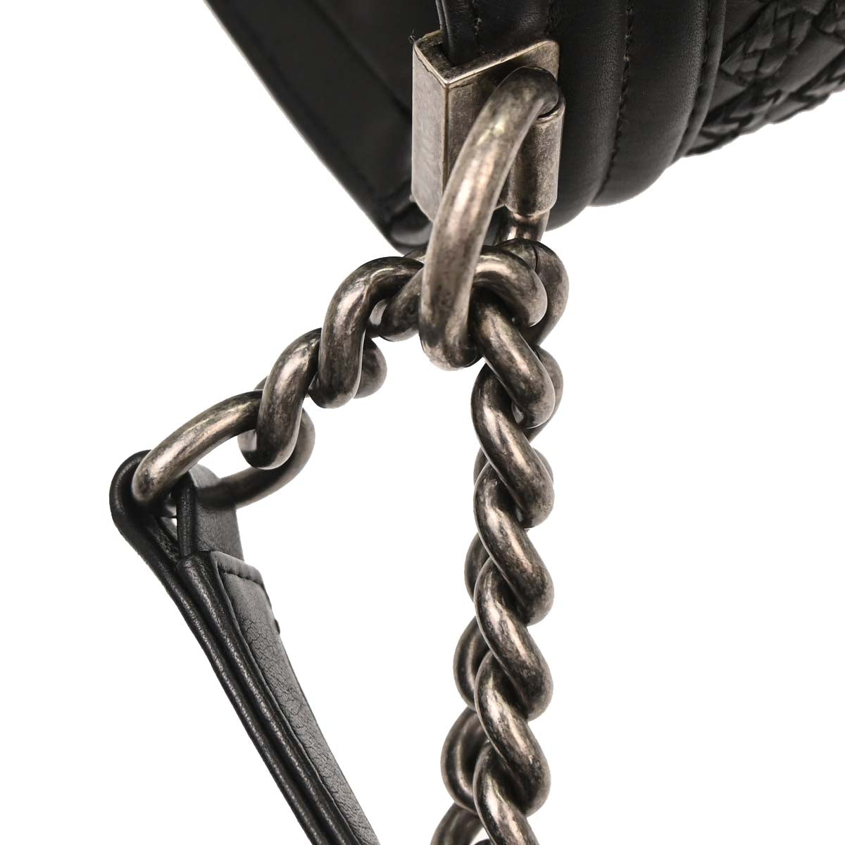 Boy Chanel 2018-2019 Black Lambskin Medium Shoulder Bag