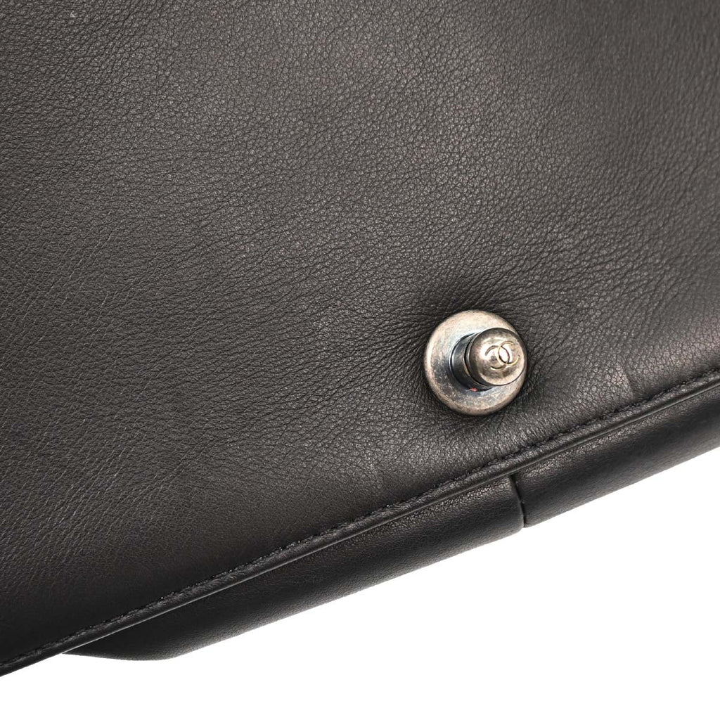 Boy Chanel 2018-2019 Black Lambskin Medium Shoulder Bag