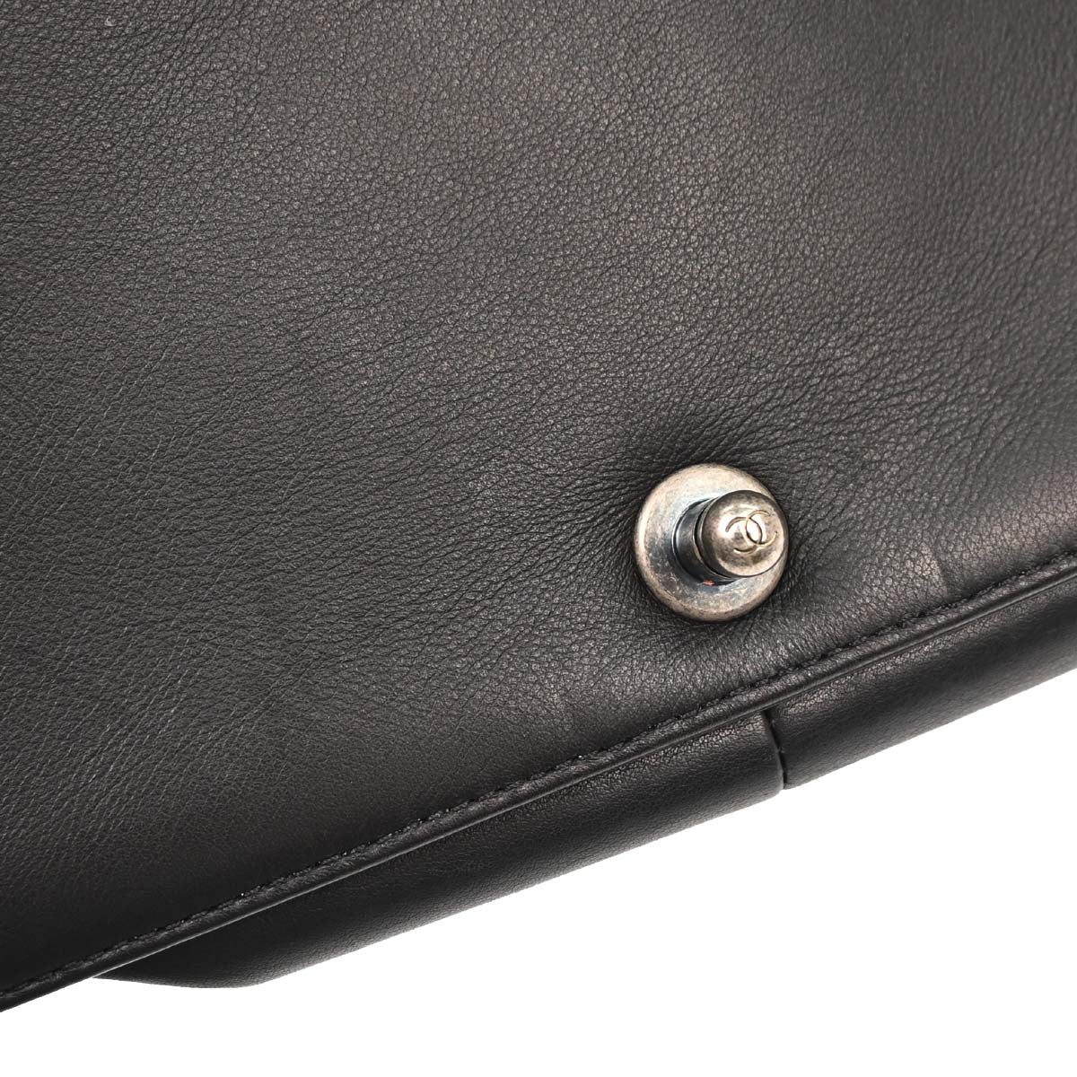 Boy Chanel 2018-2019 Black Lambskin Medium Shoulder Bag