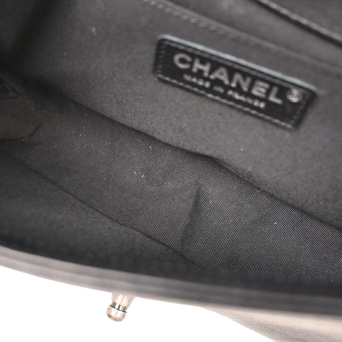 Boy Chanel 2018-2019 Black Lambskin Medium Shoulder Bag