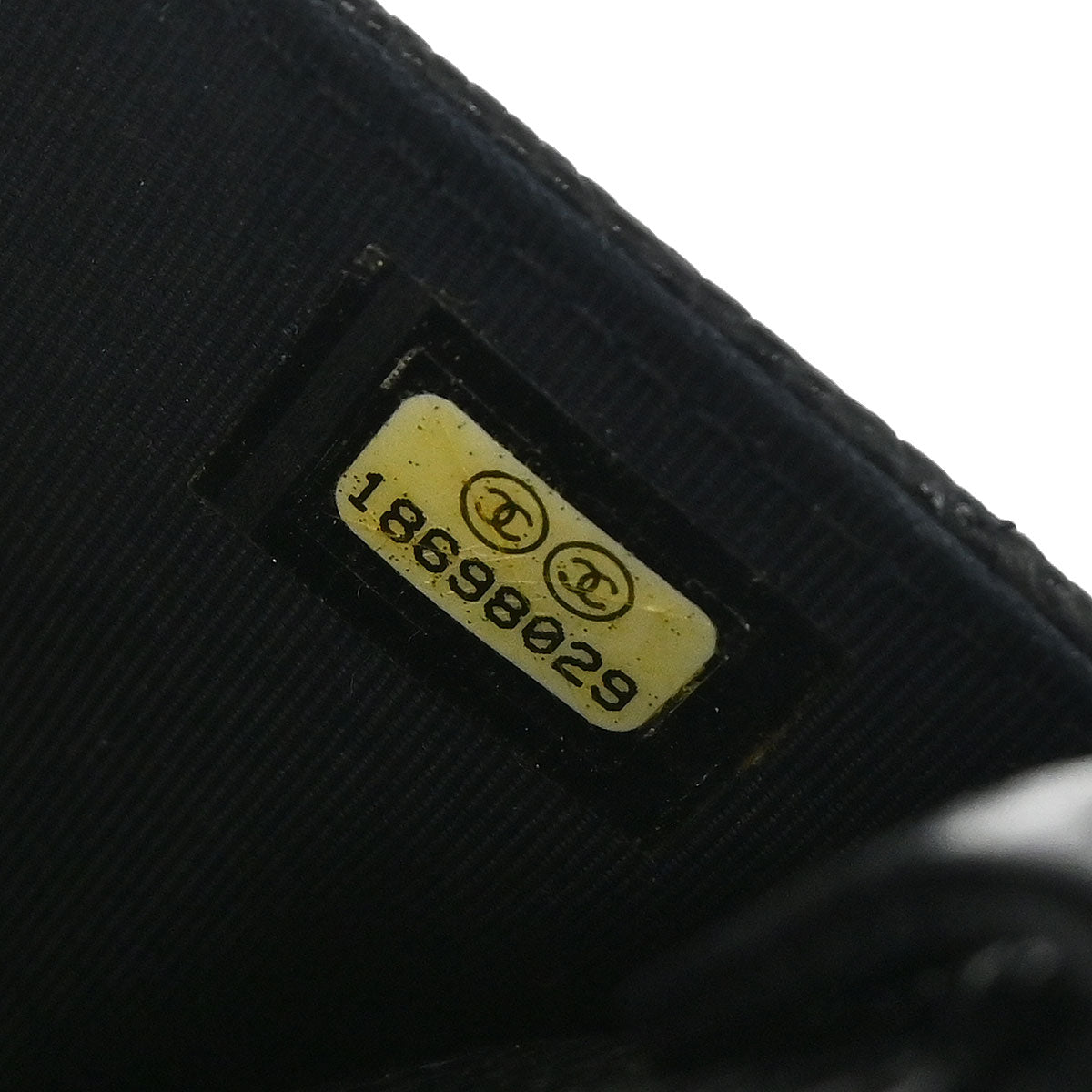 Chanel 2013-2014 Black Caviar WOC Wallet on Chain Bag